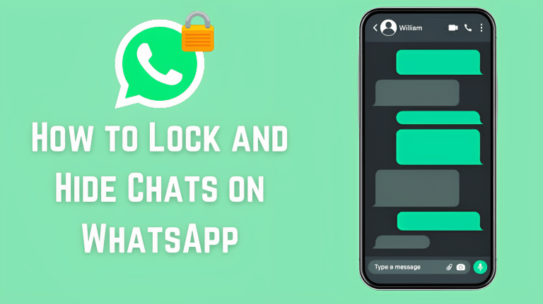 How to Lock and Hide Chats on WhatsApp: (4 Easy Methods)