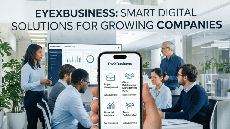 Customized Business App EyeXBusiness: Smart Digital Solutions for Growing Companies