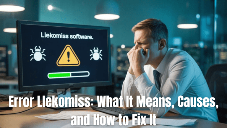 Error Llekomiss: What It Means, Causes, and How to Fix It