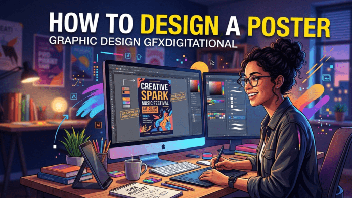 How to Design a Poster Graphic Design GFXDigitational