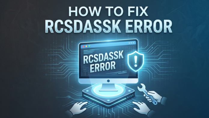 How to Fix RCSDASSK Error Common Reasons and Step-by-Step Fix