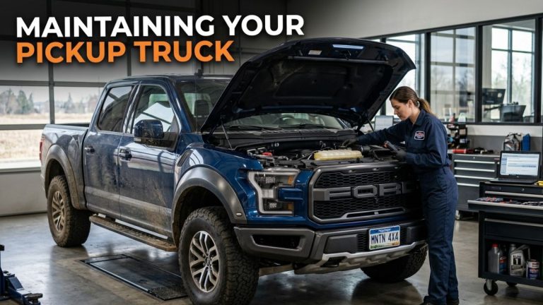 Best Practices for Maintaining Your Pickup Truck