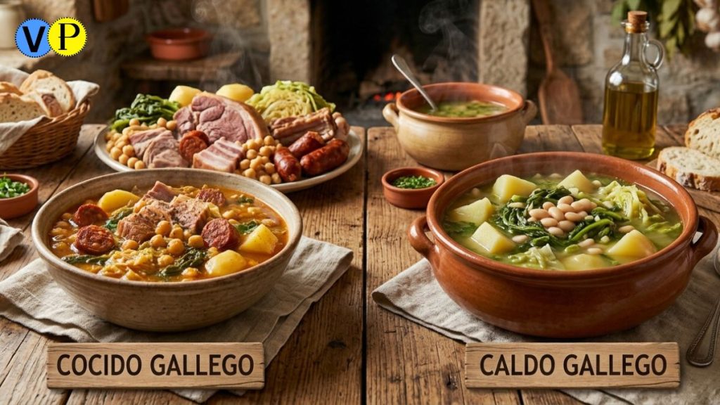 Cocido Gallego vs. Caldo Gallego What's the Difference