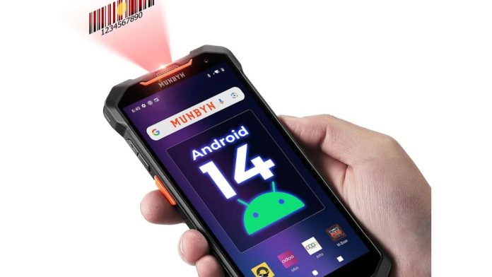 Powerful Handheld Barcode Scanner for Fast Warehouse Inventory Control 